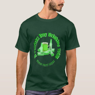 グリーンビールSt patricks day Tシャツ