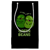 グリーンビーンズおもしろい嫉妬ビーンプンダーク スモールペーパーバッグ (正面)