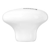 グリーンビーンズの漫画イラストレーション セラミックノブ (側面)