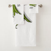 グリーンビーンズの漫画イラストレーション バスタオルセット (インサイチュ)