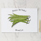 グリーンビーンズの漫画イラストレーション ペーパーパッド (インサイチュ)