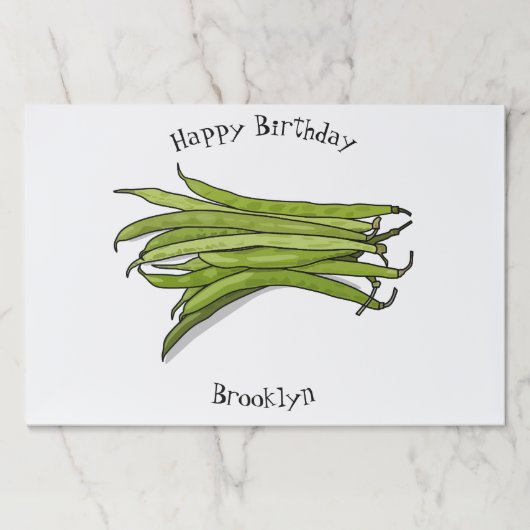 グリーンビーンズの漫画イラストレーション ペーパーパッド (正面)