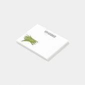 グリーンビーンズの漫画イラストレーション ポストイット (アングル)