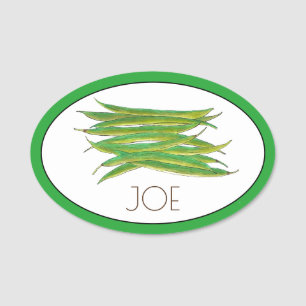 グリーンビーンズベジタブルガーデンビーレストランシェフ 名札