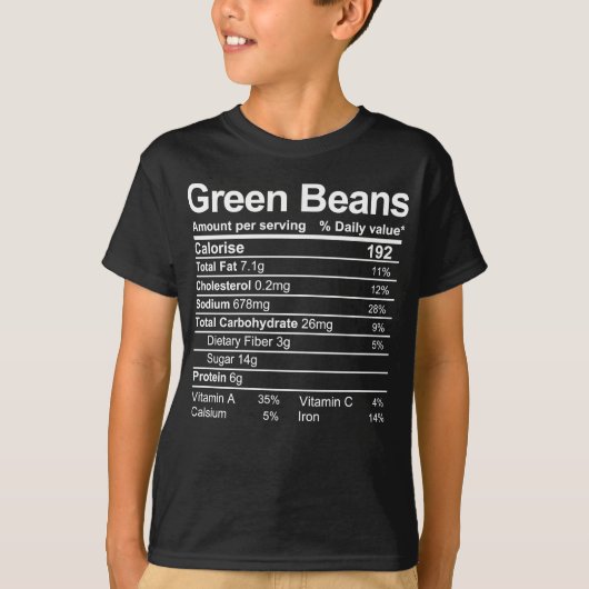 グリーンビーンズ Tシャツ (正面)
