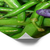 グリーンビーンヘッズプリント ポスター (角)