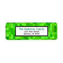 グリーンピクセルマイニングゲーマーカスタムアドレス