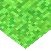 グリーンピクセル誕生日パーティテーブルランナー ショートテーブルランナー (コーナー)