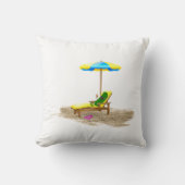 グリーンピックオンビーチ椅子 クッション (正面)