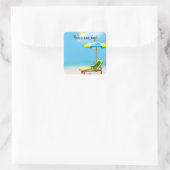 グリーンピックオンビーチ椅子 スクエアシール (バッグ)