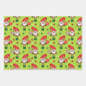 グリーンピックボール🎅🎁メリークリスマス ラッピングペーパーシート (正面2)