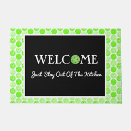 グリーンピックボール、キッチンから離れて ドアマット