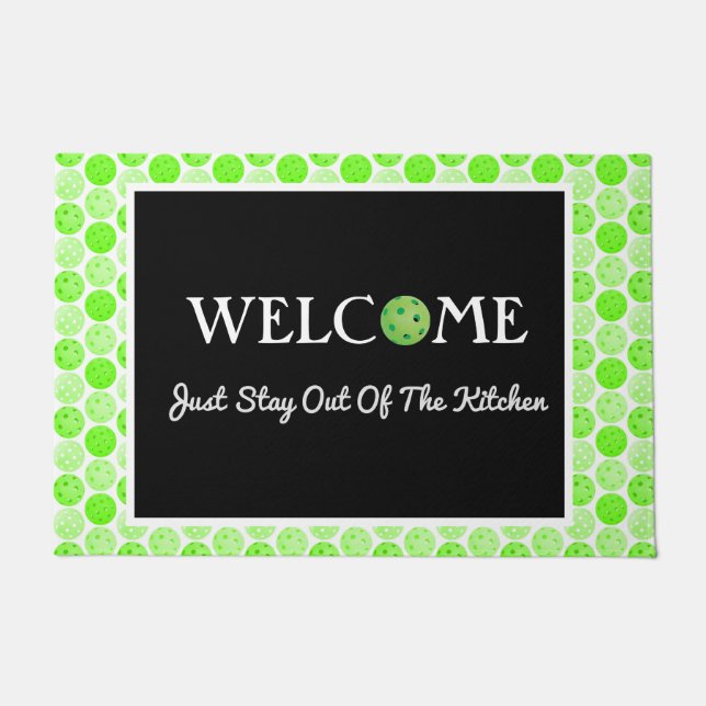 グリーンピックボール、キッチンから離れて ドアマット (正面)