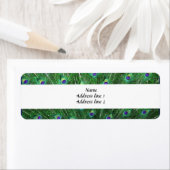 グリーンピーコックフェザー住所 シール (インサイチュ)