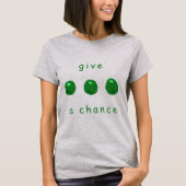 グリーンピースにチャンスを #2 Tシャツ (正面)