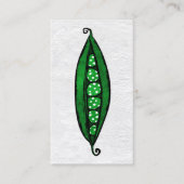 グリーンピースの名刺 – かわいい野菜 名刺