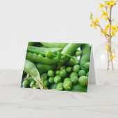 グリーンピースの挨拶状 カード (黄色い花)