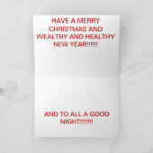 グリーンピースクリスマスカード シーズンカード (内部)