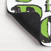 グリーンピーススケッチ野菜アート2 Peas in a Pod マウスパッド (コーナー)