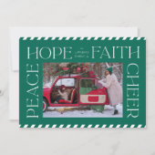グリーンピースホープ信仰応援クリスマスフォト シーズンカード (正面)