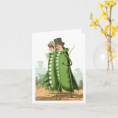 グリーンピースヴィンテージフードアンドアート カード (黄色い花)