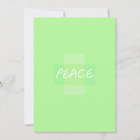 グリーンピース挨拶 シーズンカード (正面)