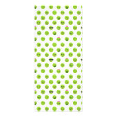 グリーンピース絵文字顔健康野菜ユーモア ラックカード (裏面)