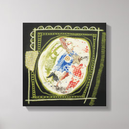 グリーンピース2キャンバス包まれたプリント キャンバスプリント