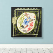 グリーンピース2キャンバス包まれたプリント キャンバスプリント (インサイチュ (ウッドフロア))