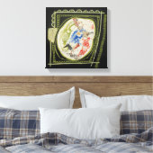 グリーンピース2キャンバス包まれたプリント キャンバスプリント (インサイチュ (寝室))