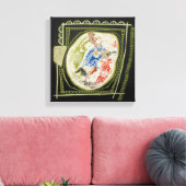 グリーンピース2キャンバス包まれたプリント キャンバスプリント (インサイチュ (リビング))