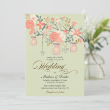 グリーンピーチ素朴メイソンジャー結婚ズ