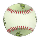 グリーンファイティングドラゴン 野球ボール (裏面)