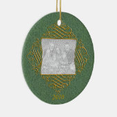 グリーンファミリーフォトオーナメント セラミックオーナメント (右)