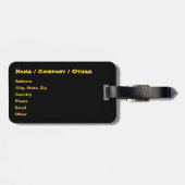 グリーンファンタジードラゴン ラゲッジタグ (裏面横)