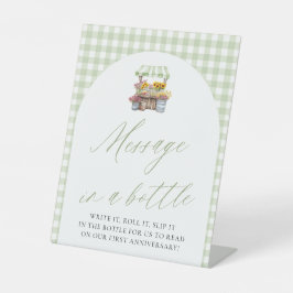 グリーンファーマーズマーケット メッセージ・イン・ア・ボトル サイン