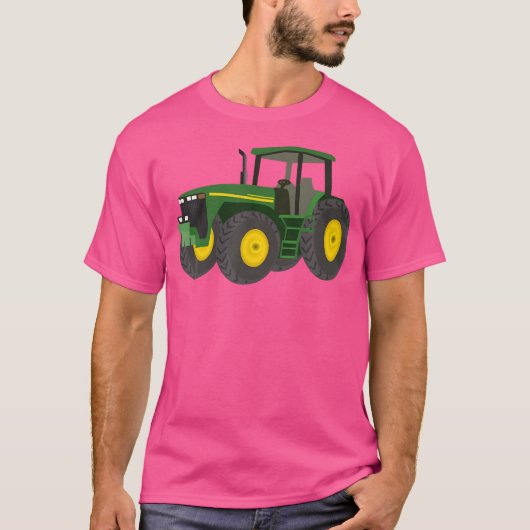 グリーンファーミングトラクター Tシャツ (正面)