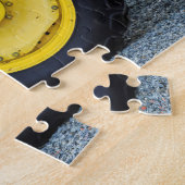 グリーンファームトラクタタイヤ ジグソーパズル (側面)