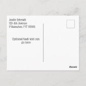 グリーンファームトラクターレッドバーン ポストカード (裏面)