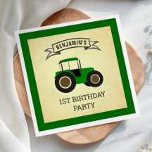 グリーンファームトラクター キッズ誕生日パーティー