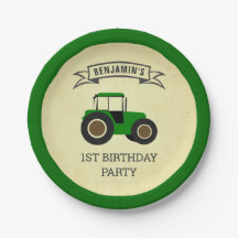 グリーンファームトラクター キッズ誕生日パーティー