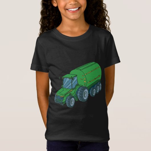 グリーンファームトラクター Tシャツ (正面)