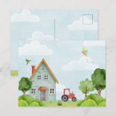 グリーンファームハウス ポストカード (正面/裏面)