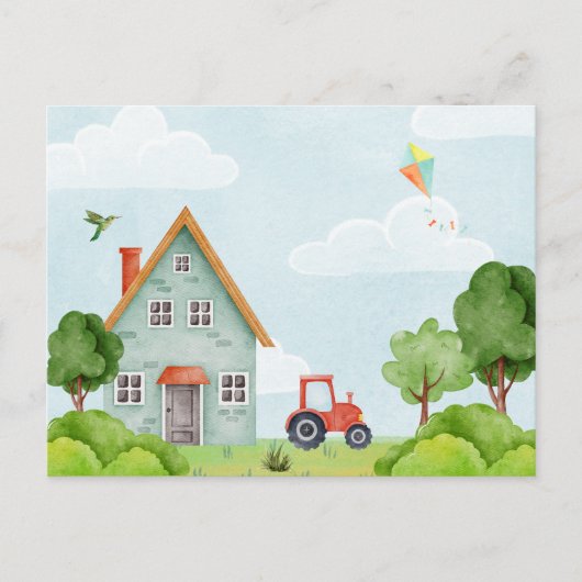 グリーンファームハウス ポストカード (正面)