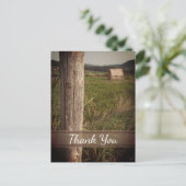 グリーンファーム牧草地ありがとう ポストカード (スタンド正面)