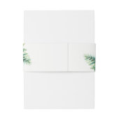 グリーンファーンモノグラム 招待状ベリーバンド (裏面例)