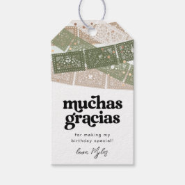 グリーンフィエスタ誕生日メッセージカード ギフトタグ