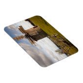 グリーンフィールドとホワイトクラウドとブルースカイの風車 マグネット (右側)