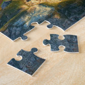 グリーンフィールドジグソーパズルの上の空気風船 ジグソーパズル (側面)