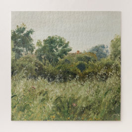 グリーンフィールドラージヴィンテージ油 ジグソーパズル